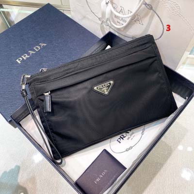 2025年早春新品入荷 PRADA クラッチバッグ 3工場