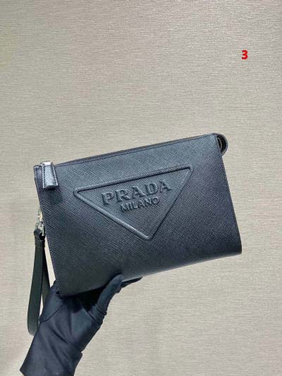 2025年早春新品入荷 PRADA クラッチバッグ 3工場