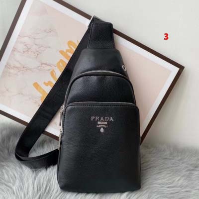 2025年早春新品入荷 PRADA チェストバッグの男性 3...