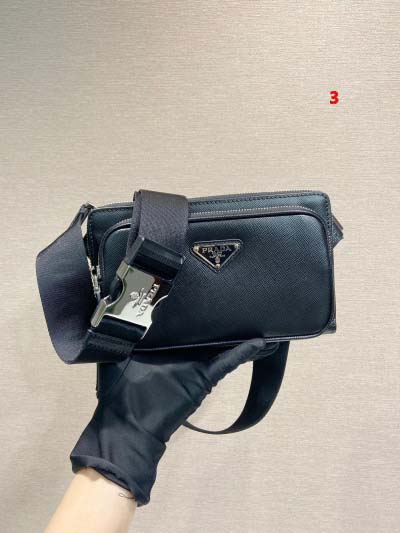 2025年早春新品入荷 PRADA  バッグの男性 3工場