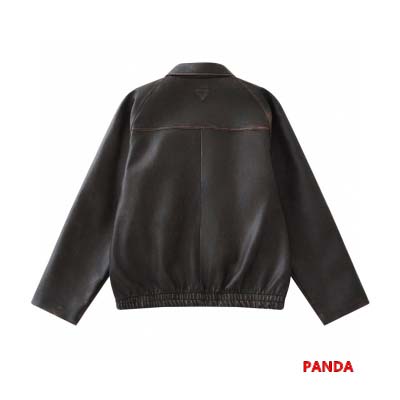 2025年1月8日早春高品質新品入荷PRADA 本革 ジャケットアウター panda工場