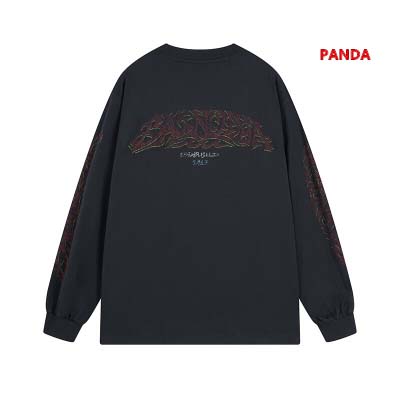 2025年1月8日早春高品質新品入荷バレンシアガ 長袖 Tシャツ panda工場