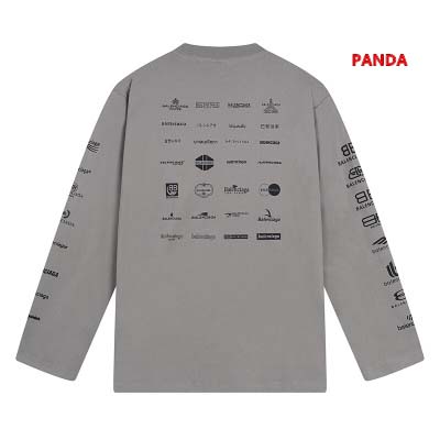 2025年1月8日早春高品質新品入荷バレンシアガ 長袖 Tシャツ panda工場