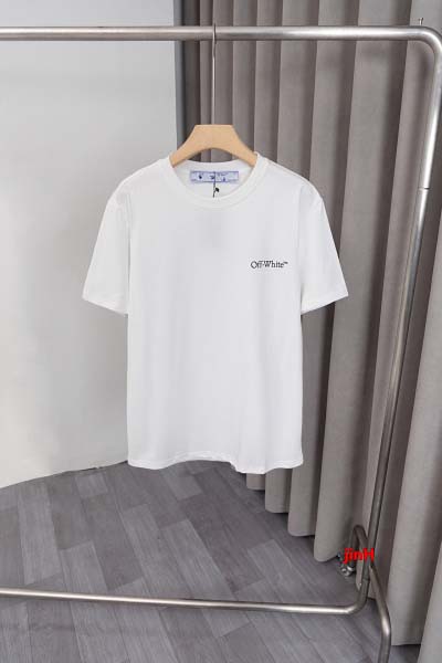 2025年1月8日春夏人気新品入荷Off White 半袖 Tシャツ JH工場