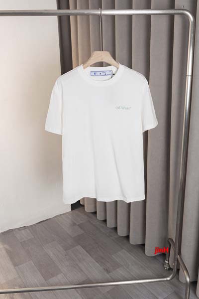 2025年1月8日春夏人気新品入荷Off White  半袖 Tシャツ JH工場