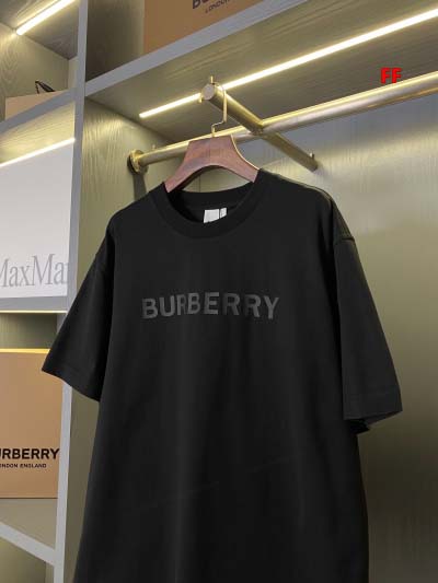 2025年1月10日早春新品入荷バーバリー 半袖 Tシャツ FF工場