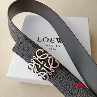 2025年早春新品入荷 LOEWE 本革 ベルト LANG工場