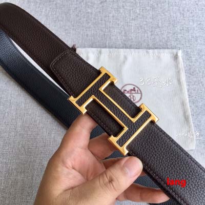 2025年早春新品入荷 エルメス本革 ベルト LANG工場