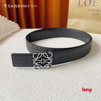 2025年早春新品入荷  LOEWE 本革 ベルト LANG工場
