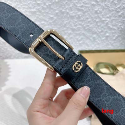 2025年早春新品入荷  グッチ 本革 ベルト LANG工場