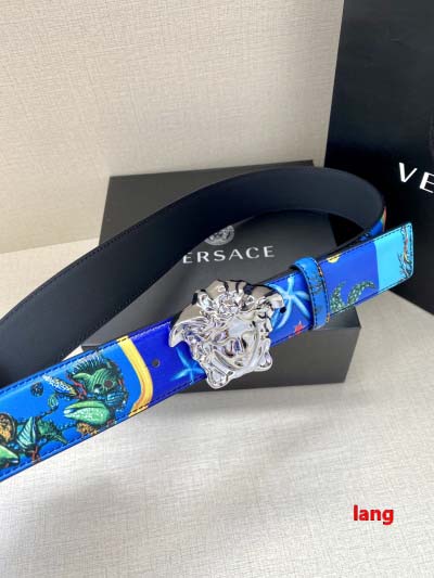 2025年早春新品入荷 VERSACE  本革 ベルト LANG工場