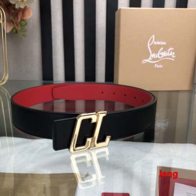 2025年早春新品入荷 Christian Louboutin本革 ベルト LANG工場