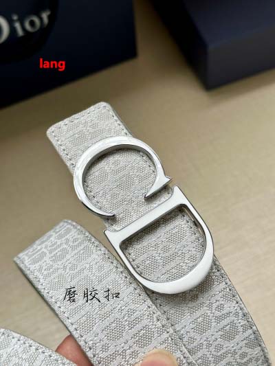 2025年早春新品入荷 ディオール 本革 ベルト LANG工場
