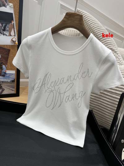 2025年早春高級N品新品 AIexander Wang 半袖 Tシャツ KL工場