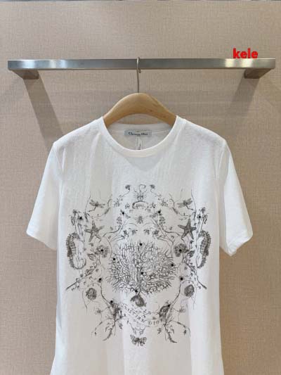 2025年早春高級N品新品ディオール  半袖 Tシャツ KL工場