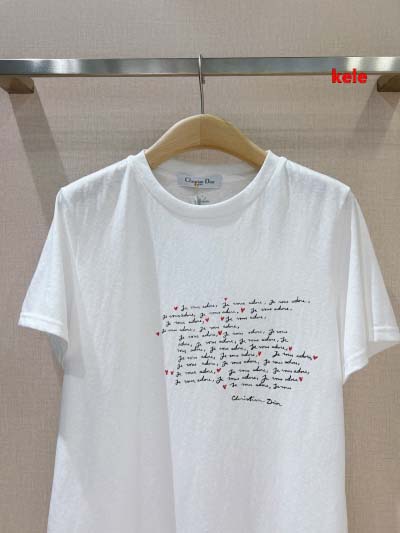 2025年早春高級N品新品ディオール  半袖 Tシャツ KL工場