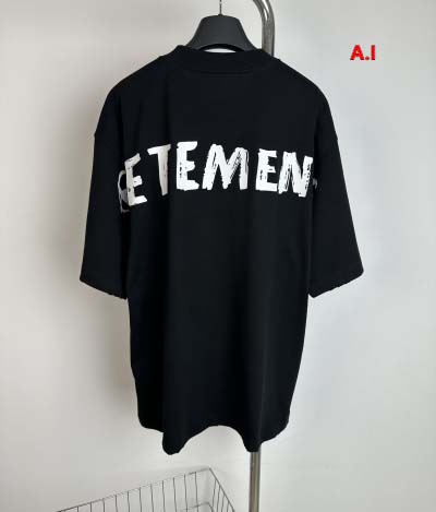 2025年1月15日春夏高品質新品入荷VETEMENTS 半袖 Tシャツ A.I工場