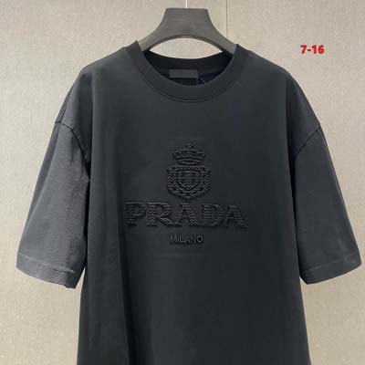 2025年1月20日春夏原版復刻新品入荷 PRADA  半袖 Tシャツ7-16工場