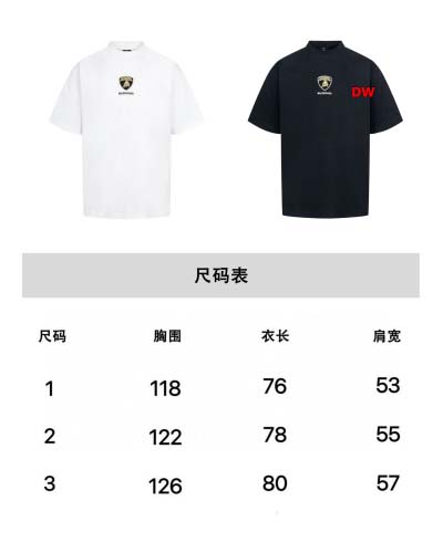 2025年1月20日春夏新品入荷バレンシアガ 半袖 TシャツDW工場