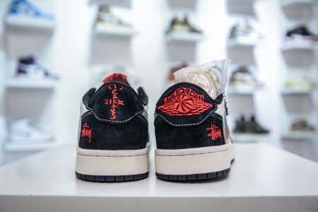 2025年1月25日高品質新品入荷Travis Scott x Nike Air Jordan 1 Low x The North Faceスニーカー/運動靴