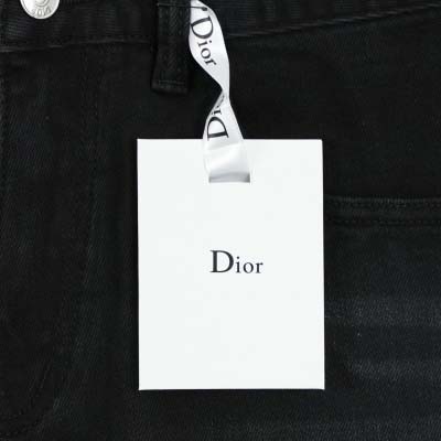 Dior-ディオール バックポケット付き古着風デニムパンツ