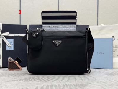 2025年早春新品入荷  PRADA    バッグの男性 3...