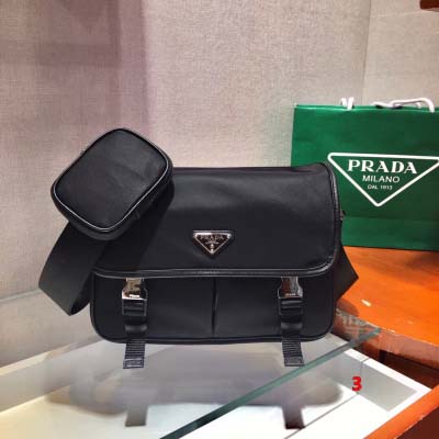 2025年早春新品入荷PRADA   バッグの男性 3工場