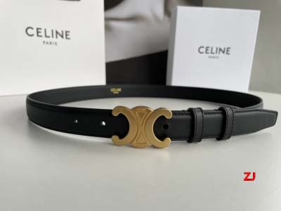 2025年早春新品入荷CELINE 女性  本革 ベルト Z...