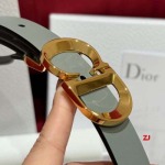 2025年早春新品入荷ディオール女性 本革 ベルト ZJ工場