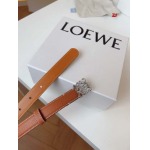 2025年早春新品入荷LOEWE 女性 本革 ベルト ZJ工場