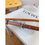 2025年早春新品入荷LOEWE 女性 本革 ベルト ZJ工場