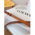 2025年早春新品入荷LOEWE 女性 本革 ベルト ZJ工場