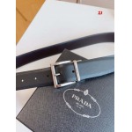 2025年早春新品入荷 PRADA 本革 ベルト ZJ工場