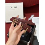 2025年早春新品入荷CELINE 女性本革 ベルト ZJ工場