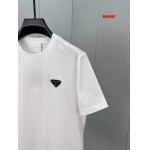 2025年1月9日春夏高品質新品入荷PRADA薄手半袖 Tシャツ MINGP工場