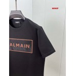 2025年1月9日春夏高品質新品入荷BALMAIN薄手半袖 Tシャツ MINGP工場