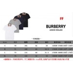 2025年1月10日早春新品入荷バーバリー 半袖 Tシャツ FF工場