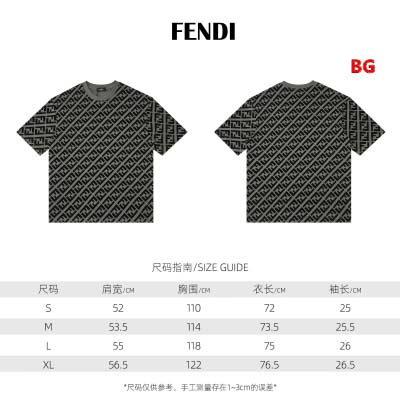 2025年1月10日早春新品入荷  FENDI  半袖 Tシ...