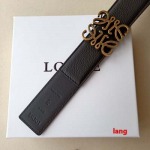 2025年早春新品入荷 LOEWE 本革 ベルト LANG工場