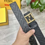 2025年早春新品入荷 FENDI  本革 ベルト LANG工場