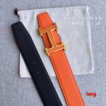 2025年早春新品入荷 エルメス 本革 ベルト LANG工場