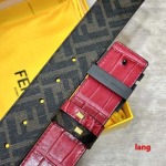 2025年早春新品入荷 FENDI 本革 ベルト LANG工場