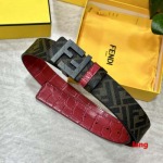 2025年早春新品入荷 FENDI 本革 ベルト LANG工場