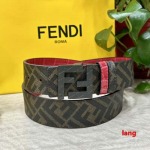 2025年早春新品入荷 FENDI 本革 ベルト LANG工場