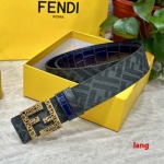 2025年早春新品入荷 FENDI 本革 ベルト LANG工場