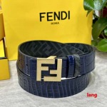 2025年早春新品入荷 FENDI 本革 ベルト LANG工場