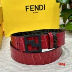 2025年早春新品入荷 FENDI 本革 ベルト LANG工場