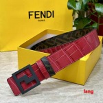 2025年早春新品入荷 FENDI 本革 ベルト LANG工場