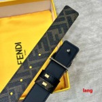 2025年早春新品入荷 FENDI 本革 ベルト LANG工場