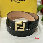 2025年早春新品入荷 FENDI 本革 ベルト LANG工場